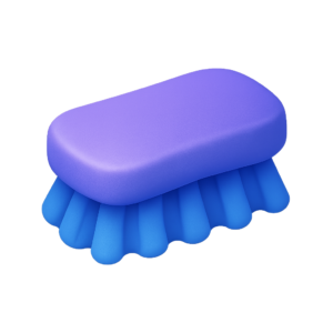 no utilizamos cepillos para no dañar la tela